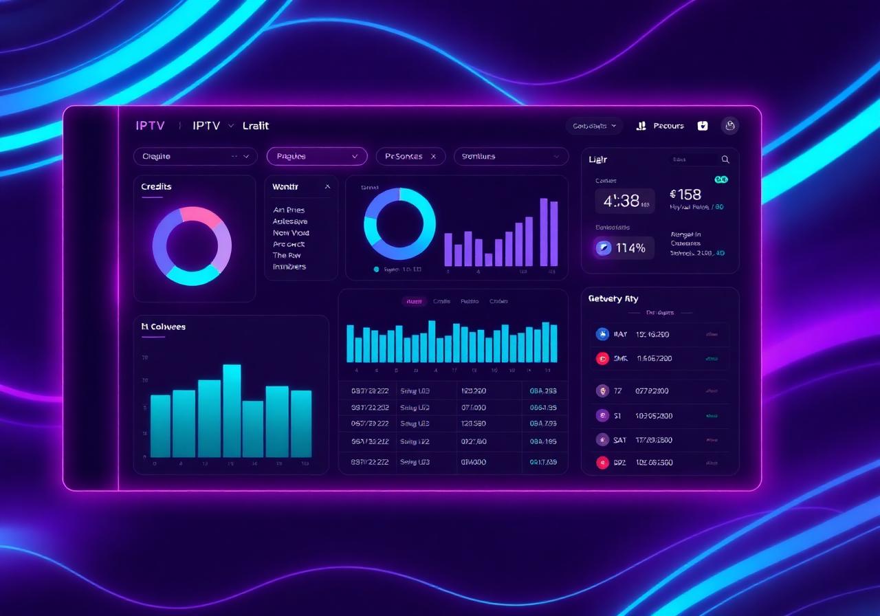 Reseller panel dashboard